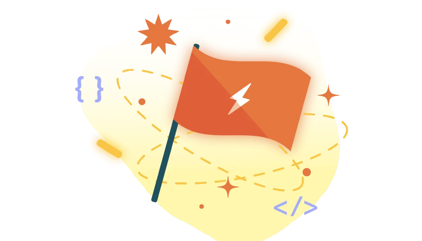 League students celebrating with The LEAGUE flag